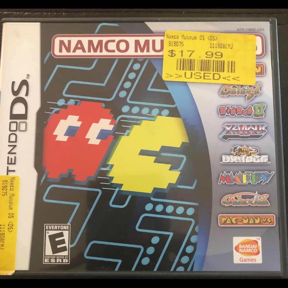 Nintendo DS game - Namco Museum Classics